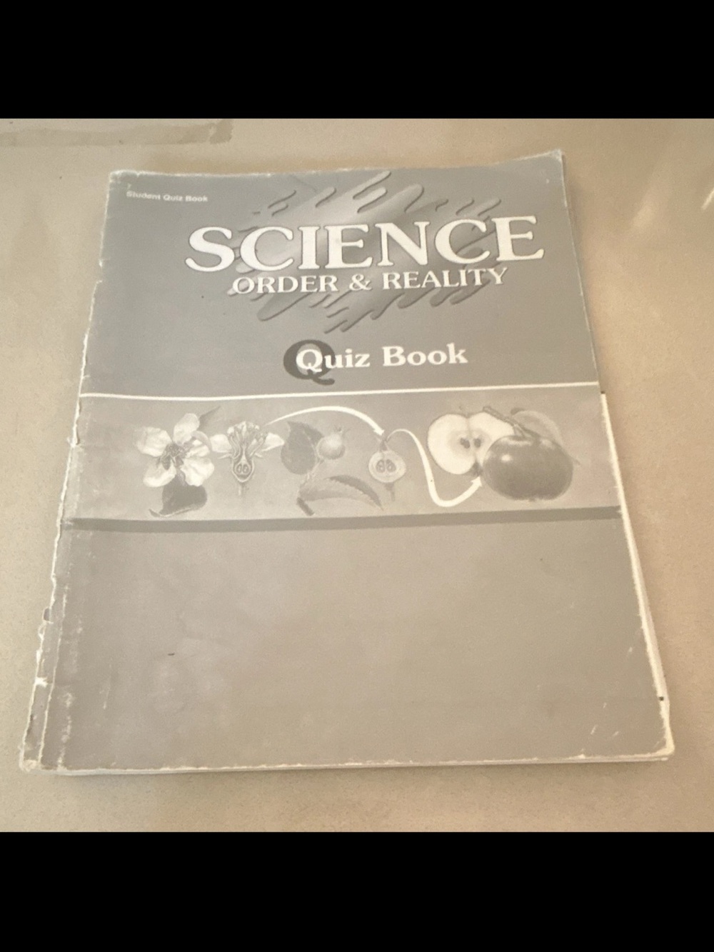 Science: Order & Reality Quiz Book - Gray